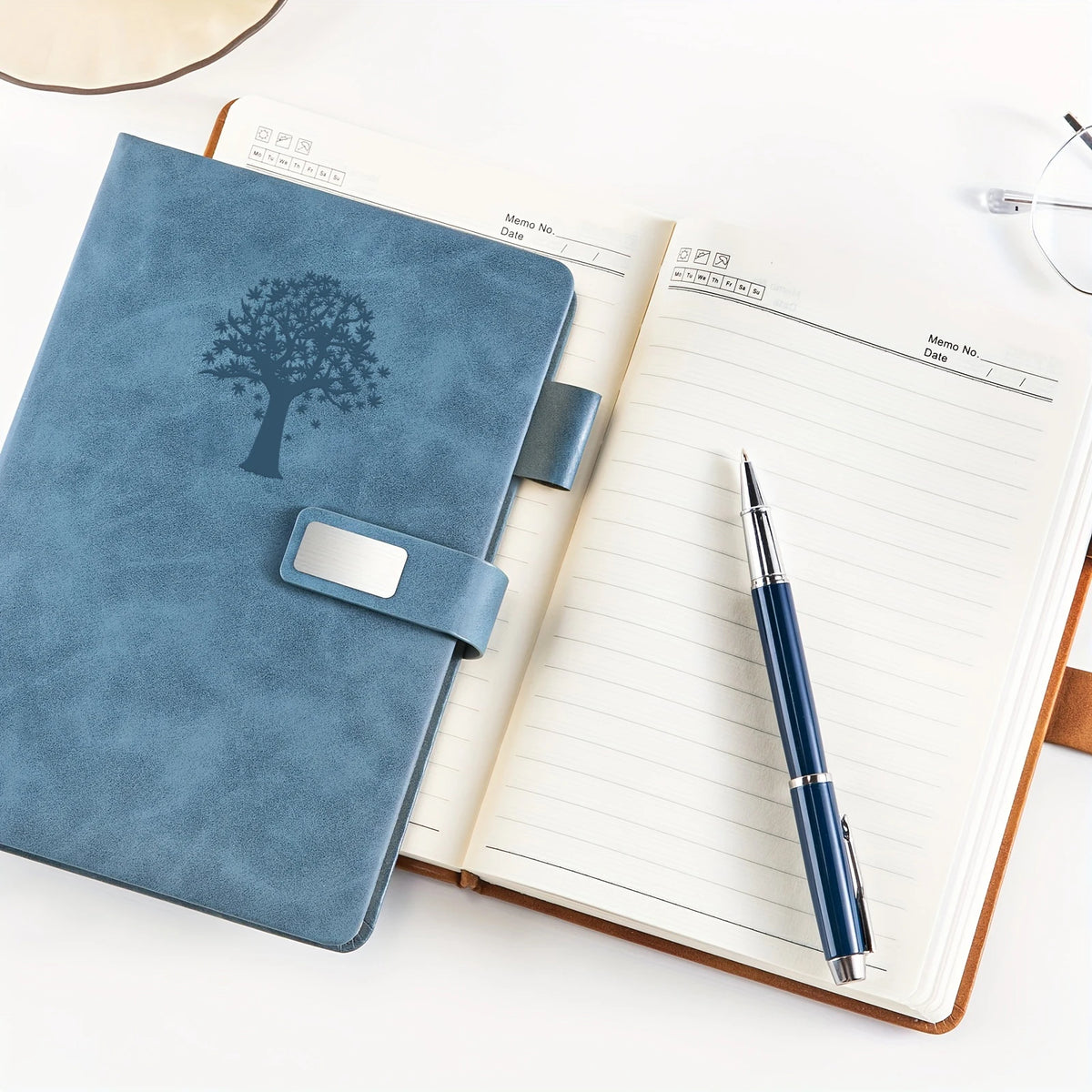 Custom Logo A5 Hardcover Journal Notebook with Magnetic Closure