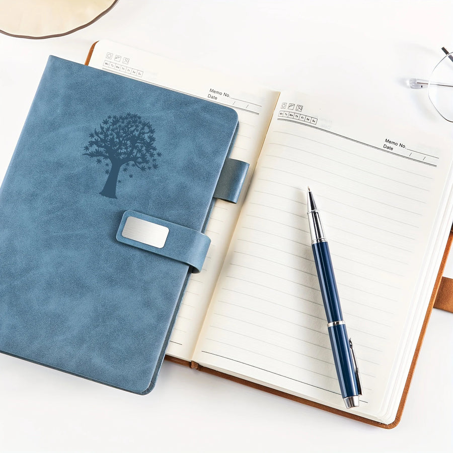 Custom Logo A5 Hardcover Journal Notebook with Magnetic Closure