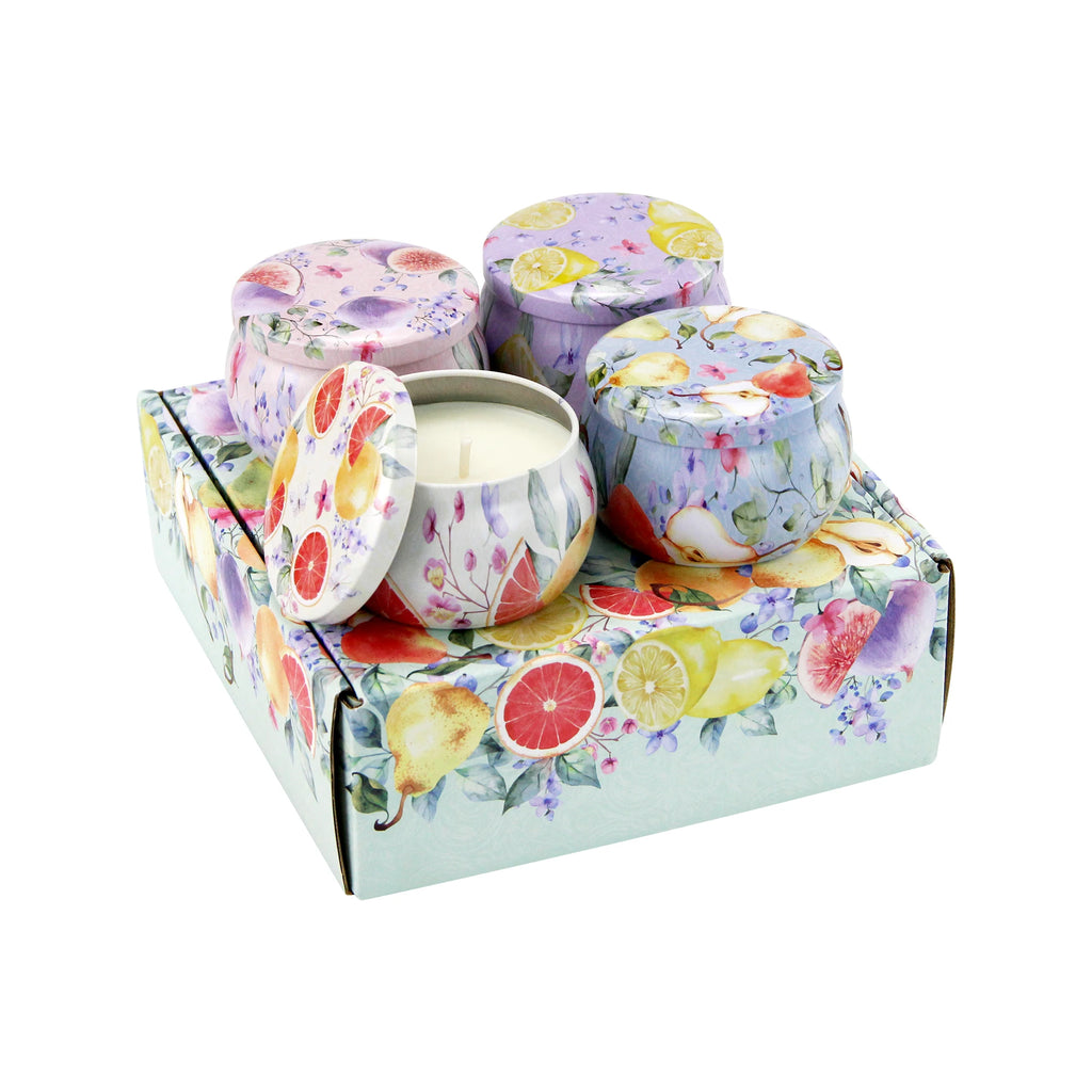 Custom Tin Candle with Logo | 2-Set MOQ | SGS Certified