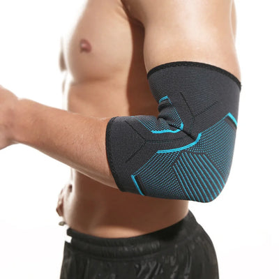 Custom Logo Compression Elbow Brace Nylon | MOQ 300 pairs