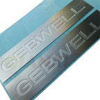 Permanent Metal Labels | Aluminum, Stainless Steel, Brass | Custom Engraved Nameplates