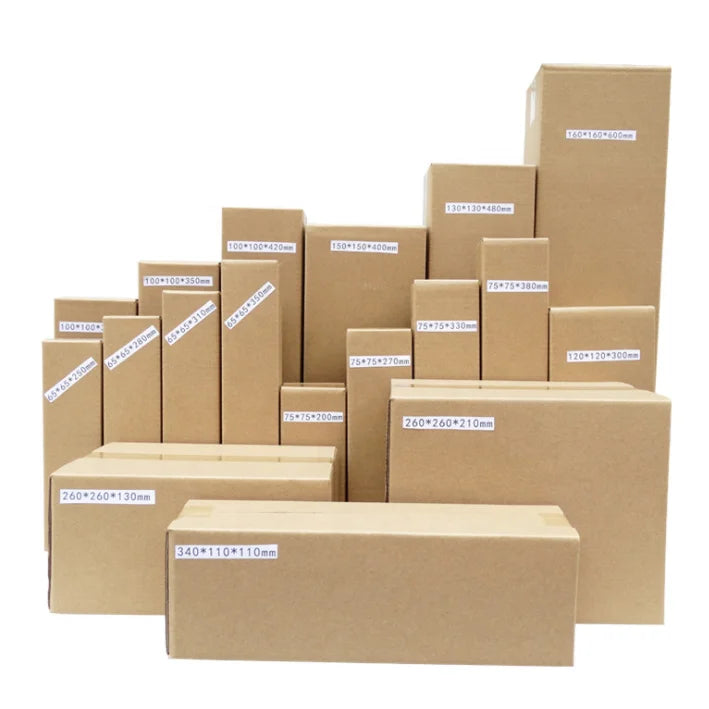 5-Ply Corrugated Shipping Boxes: 500 MOQ, 8-Day Lead, 6-7mm | ISO Certified E-commerce Packaging