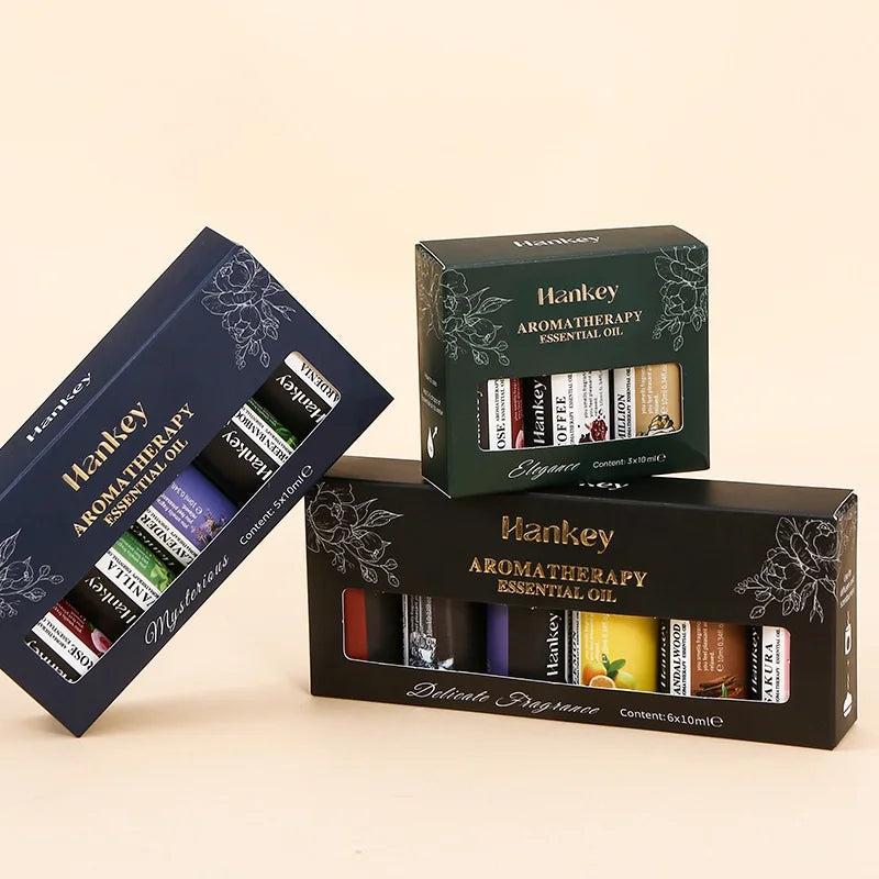 Aromatherapy Essential Oil Gift Set | Water-Soluble | 15-Day Fragrance