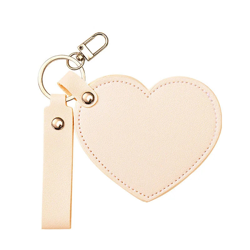 Custom Heart-Shaped Mirrors with Logo | HD Glass | MOQ 100 pcs
