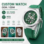 Custom Mechanical Watch with Logo | 50 MOQ | Automatic