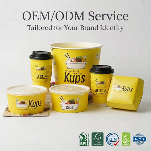 Compostable Fast Food Boxes | 10,000 Pcs MOQ, Plastic-Free | Eco-Friendly