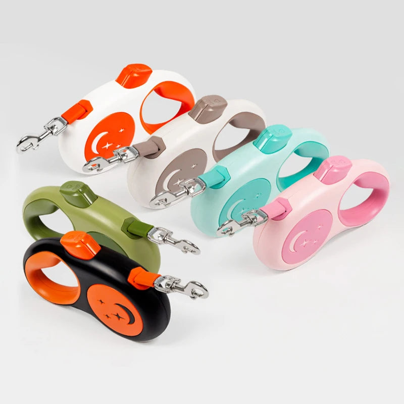 Custom Retractable Dog Leash with Logo | Durable ABS