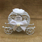 Metal Heart Carriage Favor Boxes | Wedding Favors | Wholesale