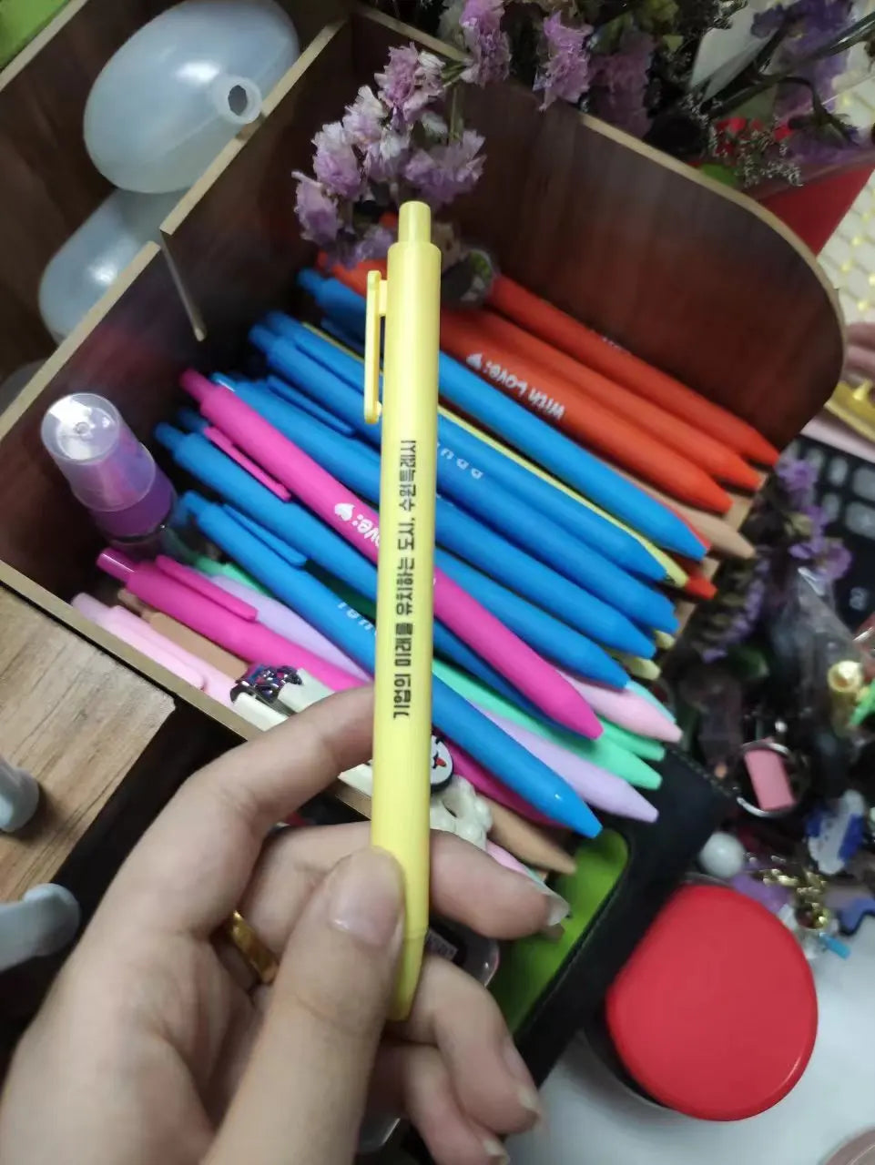 Custom Soft PVC Cartoon Pens with Logo | MOQ 100