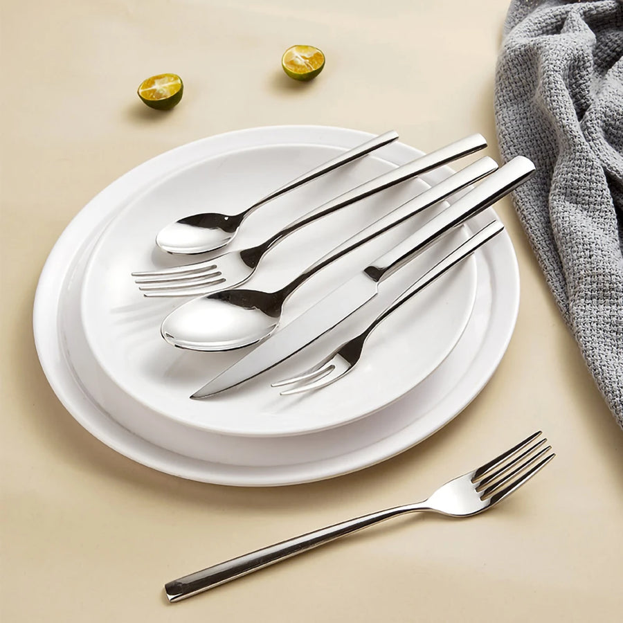Custom Engraved 304 Stainless Steel Flatware | MOQ 50 Pieces