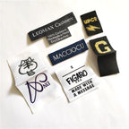 Custom Woven Labels for Clothing with Logo | NO MOQ