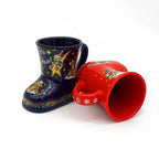 Custom 8oz Ceramic Boot Mugs with Logo Wholesale | MOQ 2000