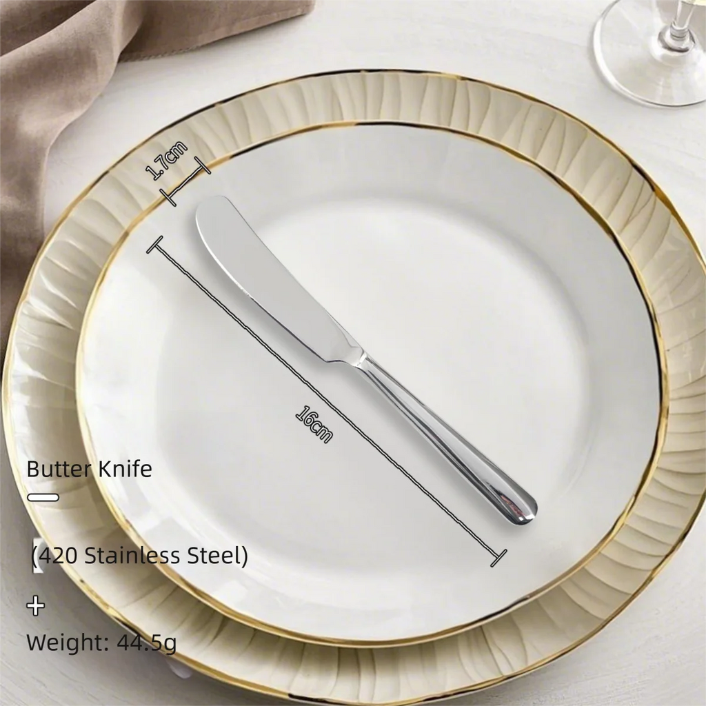 304 Stainless Steel Flatware Set | 300 MOQ | Super Mirror Polish | Custom
