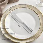 304 Stainless Steel Flatware Set | 300 MOQ | Super Mirror Polish | Custom