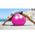 Custom Anti-Burst Exercise Ball | PVC Yoga Ball with Pump | Bulk Fitness Equipment