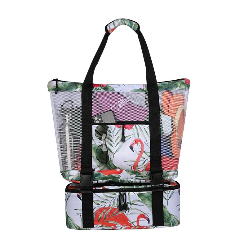 Custom 2-in-1 Beach & Cooler Bag | Bulk MOQ 100