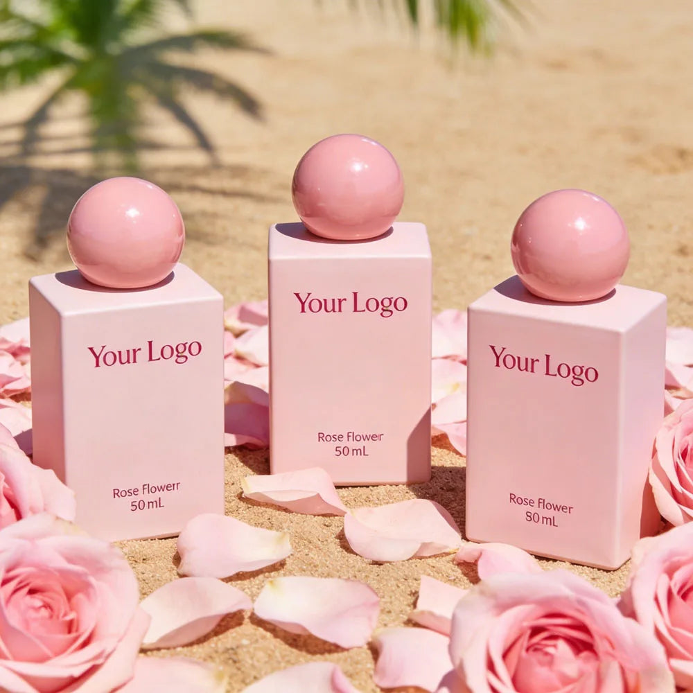 OEM Private Label Rose Perfume Mist Alcohol-Free | 100 Pcs Custom Branded Body Spray