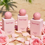 OEM Private Label Rose Perfume Mist Alcohol-Free | 100 Pcs Custom Branded Body Spray