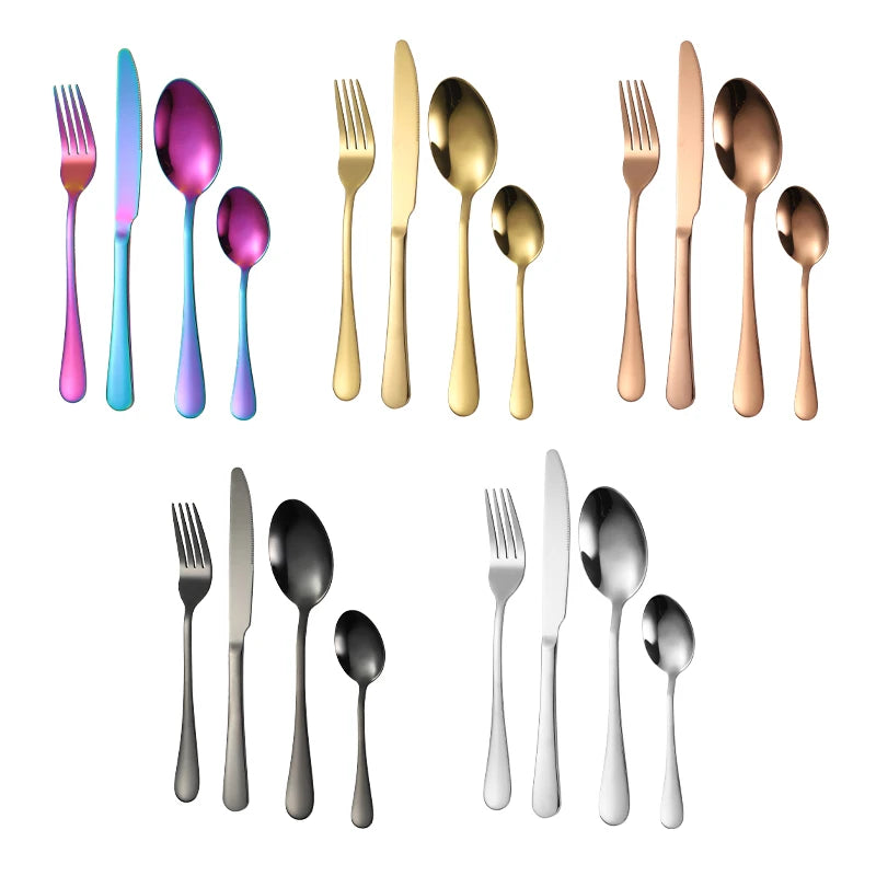 Custom Stainless Steel Cutlery Set | 304 Grade | 100 MOQ | Laser Engraved