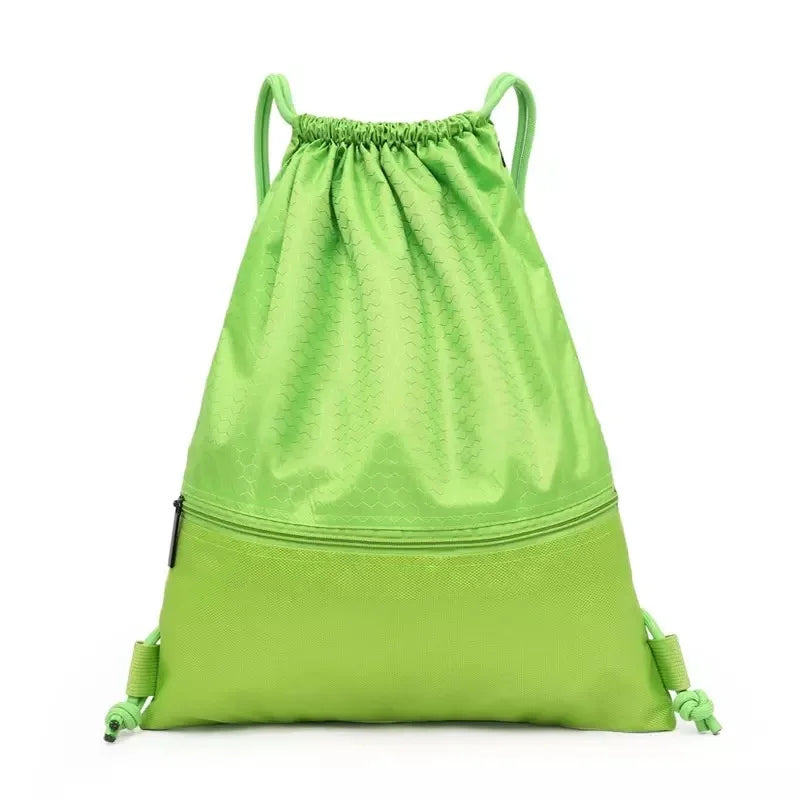 Minimalist Drawstring Backpack 420D Polyester | Custom Logo Bags for Events, Schools & Brands