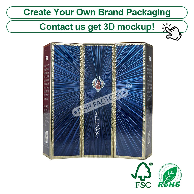 Custom Rigid Magnetic Box with Matte Black Finish | Luxury Packaging OEM Wholesale