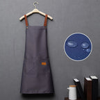 Custom Polyester Kitchen Apron with Pockets for Cooking, Baking, Cafés and Everyday Work