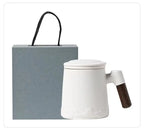 Custom Ceramic Mug Gift Set with Box | 50-Piece MOQ for Employee Recognition