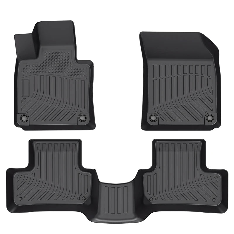 Custom Fit All Weather 3D TPE Floor Mats for Volvo XC60 2010-2017 and 2018-2025