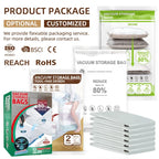 Custom Vacuum Storage Bags — PA+PE, BSCI/REACH/CE, 5,000 MOQ