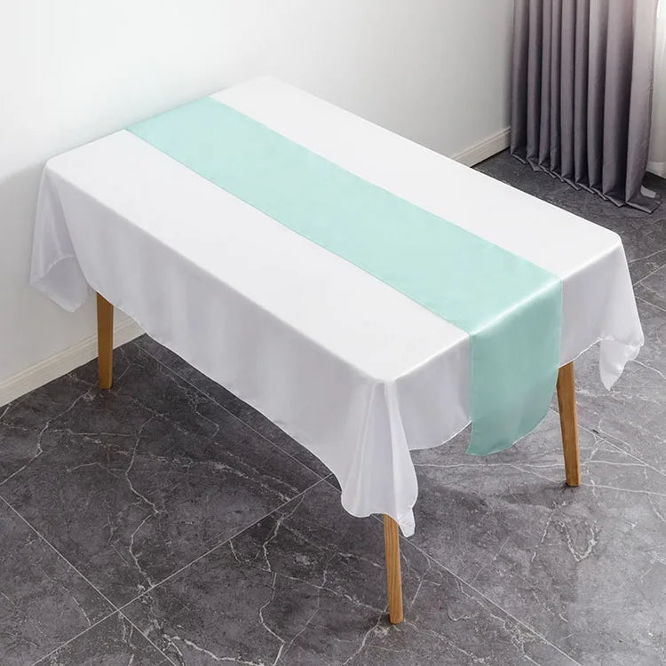 Satin Table Runners | 12×108 Inch | Stocked | MOQ 10