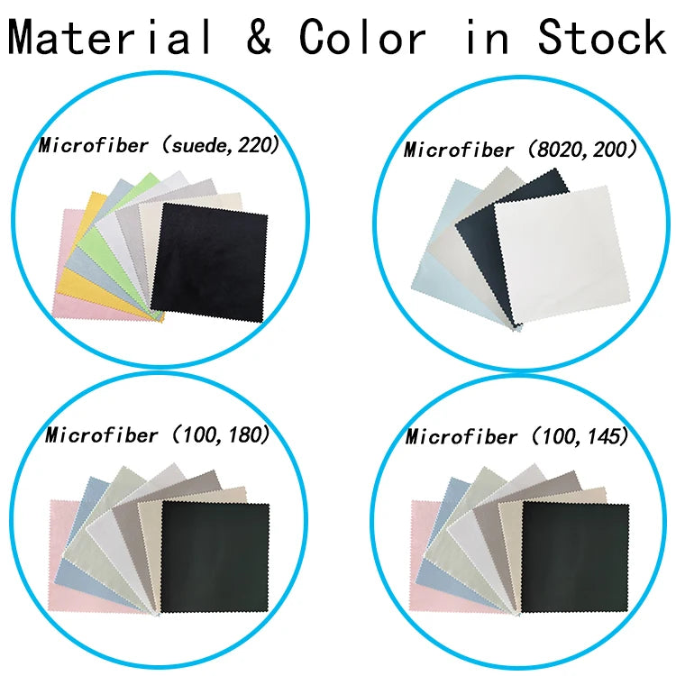 Custom Microfiber Cleaning Cloth with Logo | 100 MOQ | 9-Day