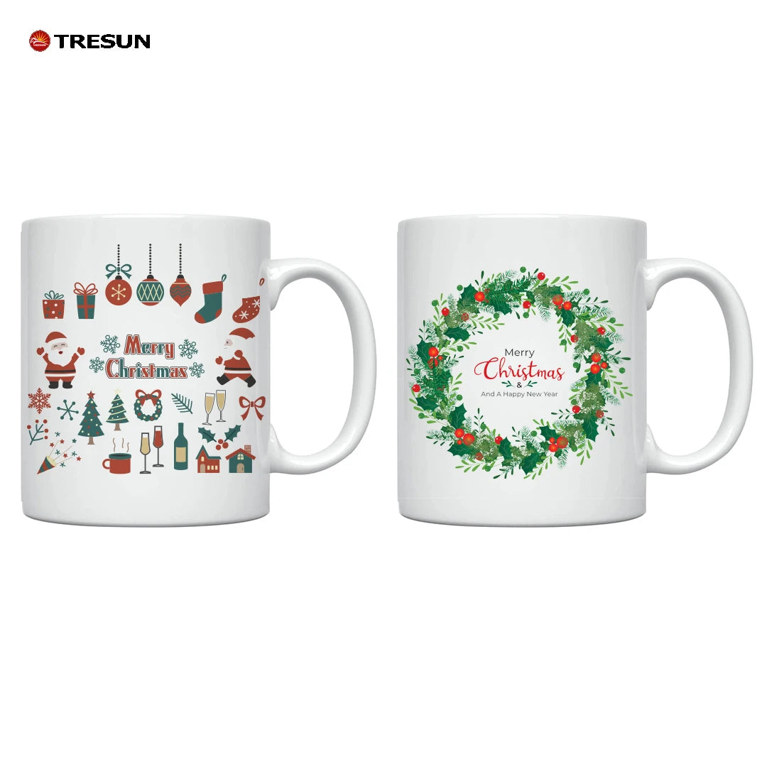 Custom Christmas Mugs 50 pcs | CE Certified