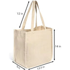Custom Cotton Canvas Tote Bags | 5oz-16oz | 31-Day Lead