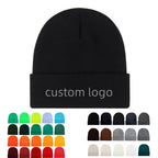 Custom Jacquard Knit Beanies with Logo | 1 MOQ Premium