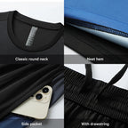 Custom Men's 2-Piece Polyester Tracksuit: Screen Print Logo, Quick-Dry, Gym & Running Activewear