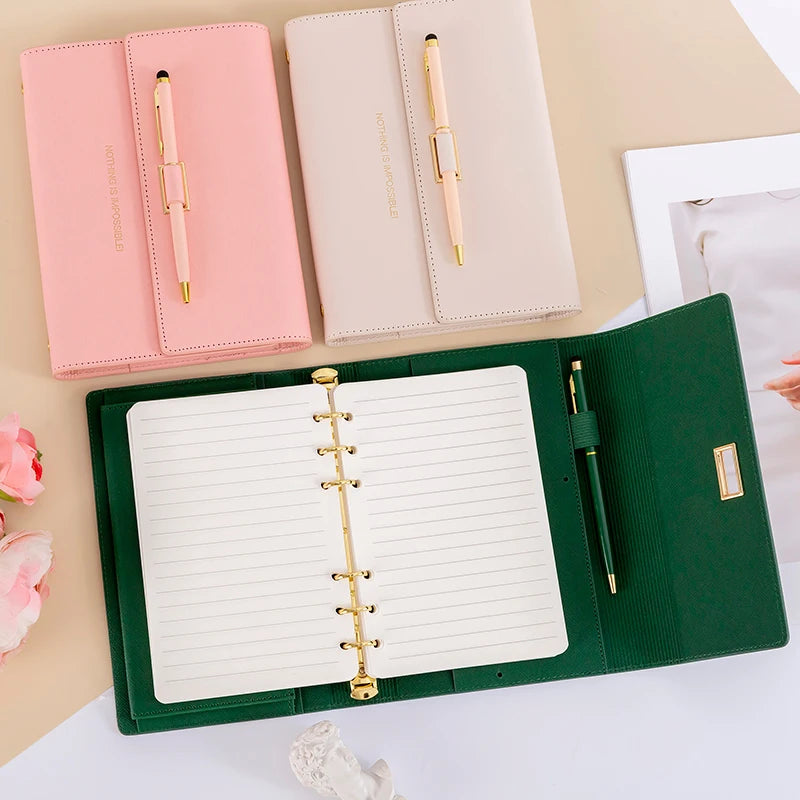 Custom Leather Notebooks with Logo | Hardcover MOQ 200