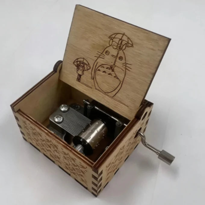 Custom Wooden Music Boxes with Logo – 10 MOQ, 18-Second Play