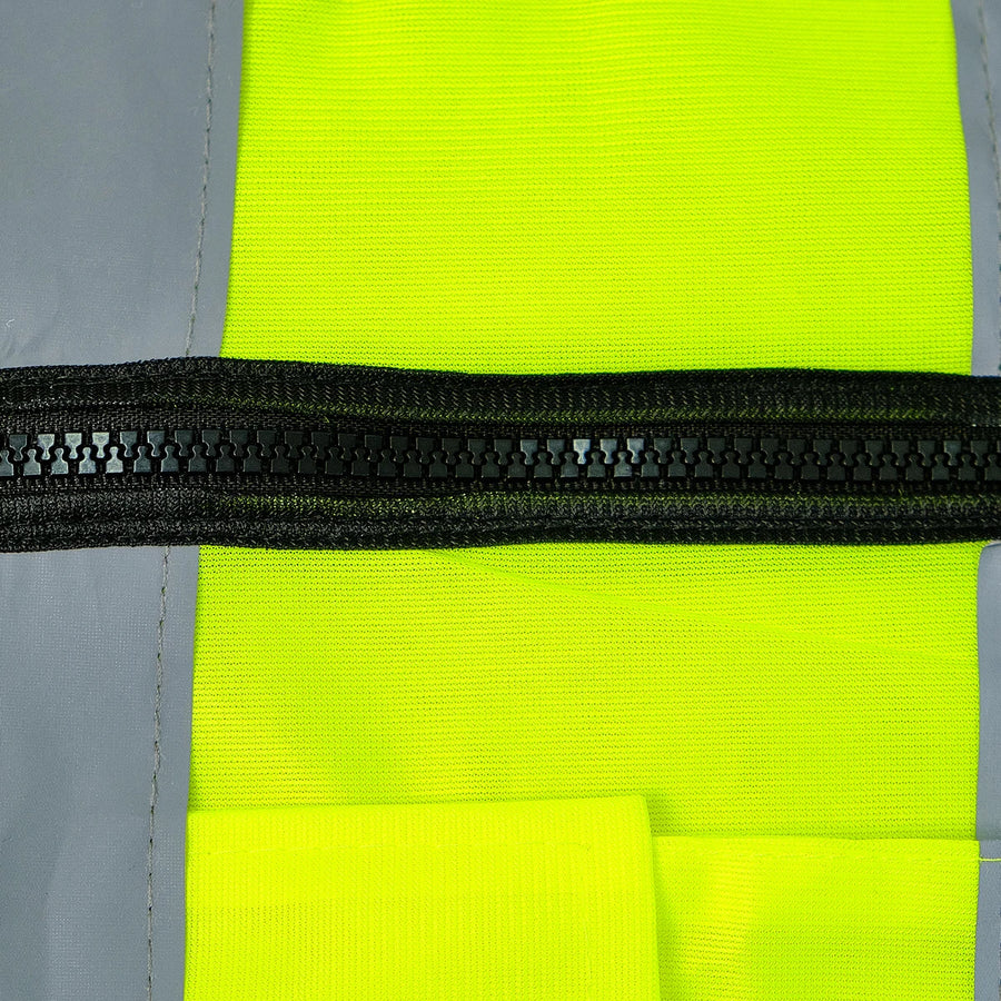 Custom 120gsm Polyester Safety Vest: Reflective, Anti-Static, High-Vis, MOQ 6,000 for Industrial Workwear