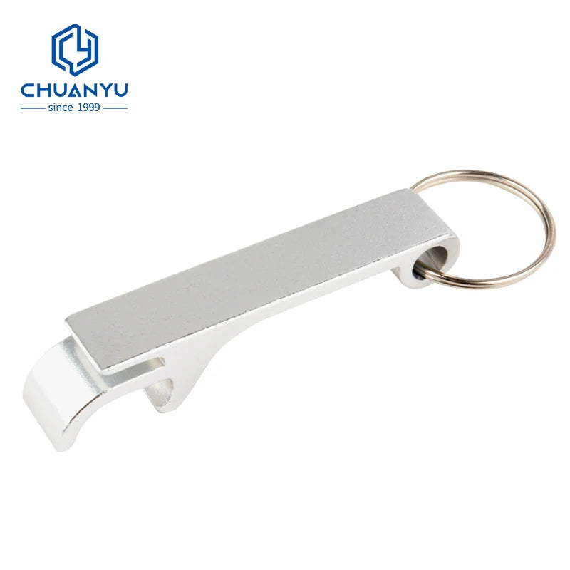 Custom Bottle Opener Keychain with Laser Logo | MOQ 100