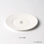 Custom Logo Porcelain Tableware Plates | Hotel Restaurant Wholesale