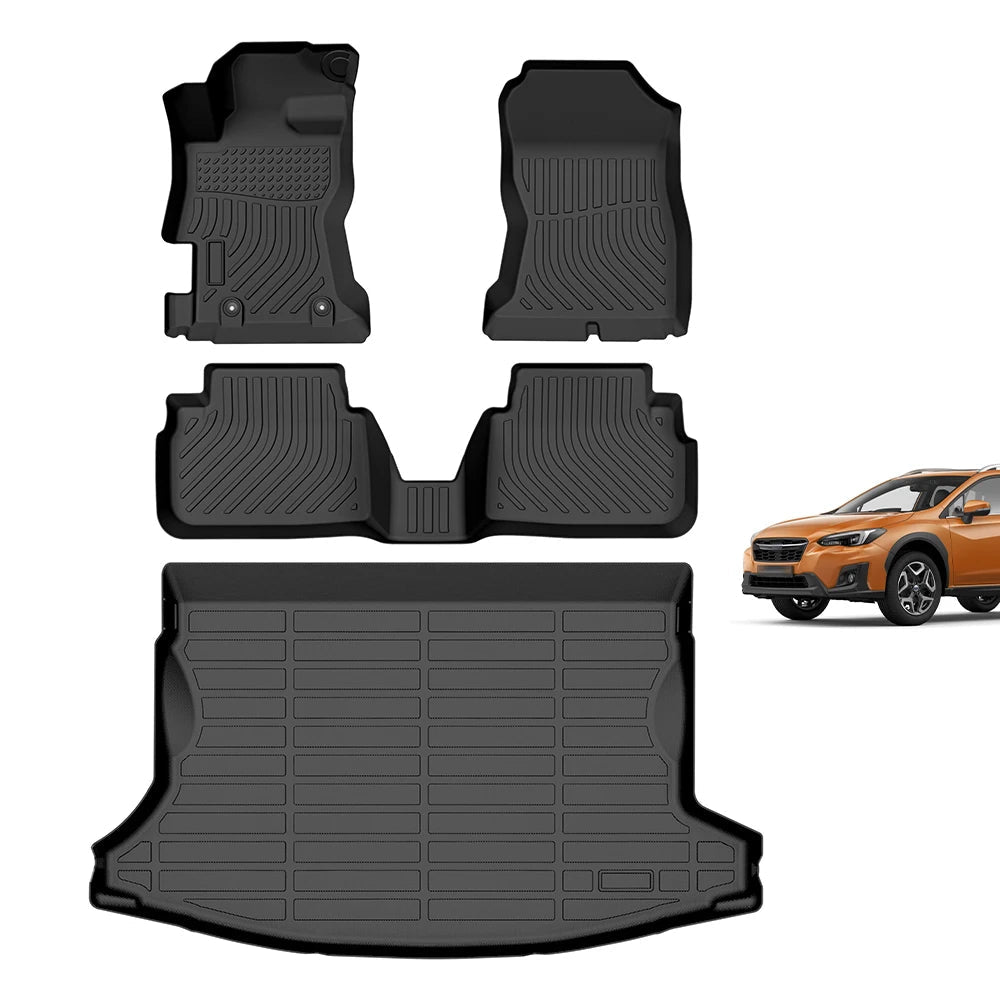 Subaru Crosstrek XV 2018-2023 Custom Fit All-Weather TPE Trunk Mat