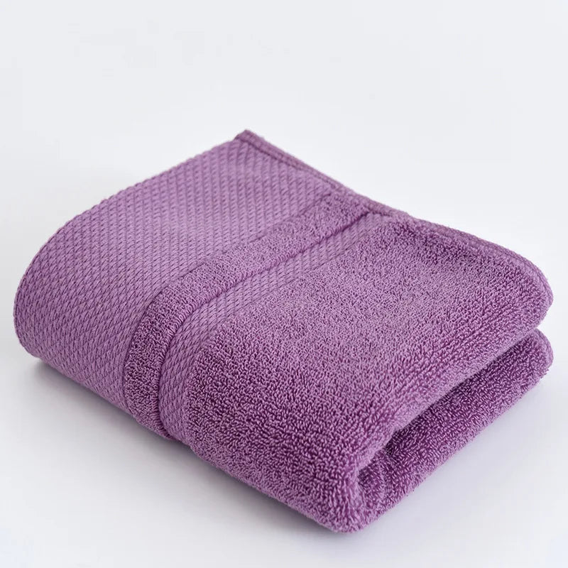 100% Pure Cotton Extra-Thick Face Towel | 120g | OEM Logo | 1 MOQ | Hotel Spa