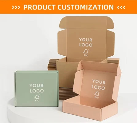 Custom Printed Mailer Boxes: 500 MOQ, 12-Day Production, CMYK Offset | Cardboard Gift & Shipping Packaging