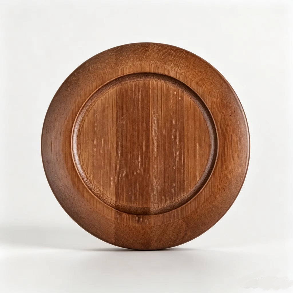 Nordic Ceramic Latte Cup with Wood Tray | 200-240ml | 48 MOQ
