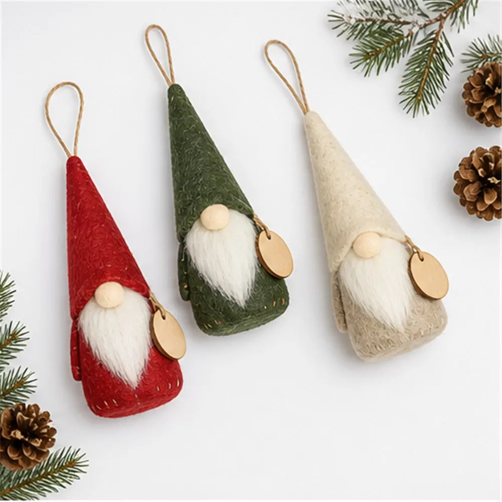 Custom Scandinavian Felt Gnome Ornaments Wholesale | MOQ 3