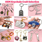 Custom Logo Metal Keychains — 100 MOQ, 7-Day Lead Time
