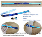 Custom RFID Woven Wristband 350x15mm | 100 Pcs MOQ Heat Transfer Print
