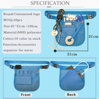 Custom Nursing Pouch | 21x21cm Medical Waist Bag