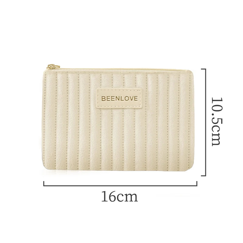 Custom Velvet Cosmetic Bags with Logo — Zipper Closure, Embroidery & Woven Labels