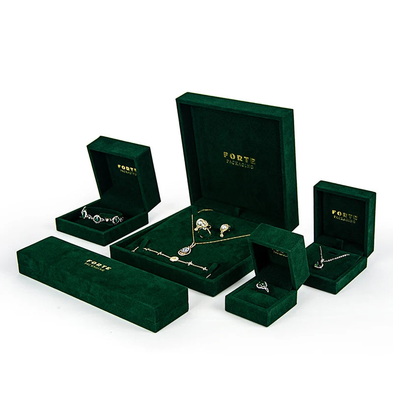 Custom Velvet Jewelry Box Wholesale | PU Leather SGS Certified 300 MOQ